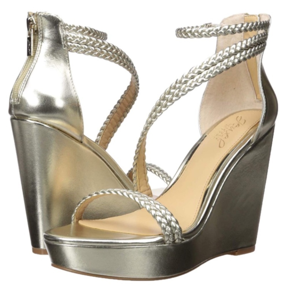 JEWEL BADGLEY MISCHKA Suzy Wedge Sandals